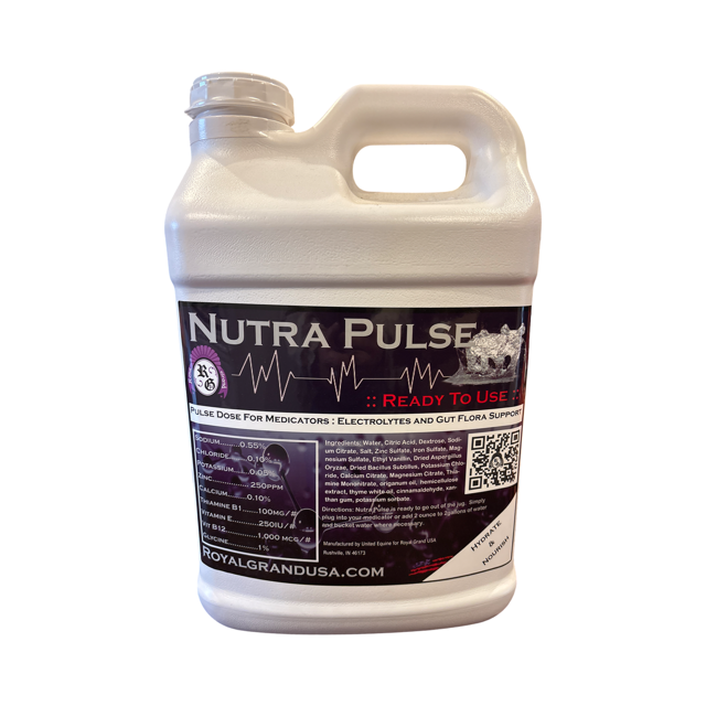 Nutra Pulse container with label on a white background