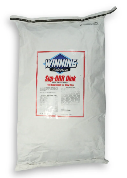 White bag with 'Winning Enterprises' label on a white background