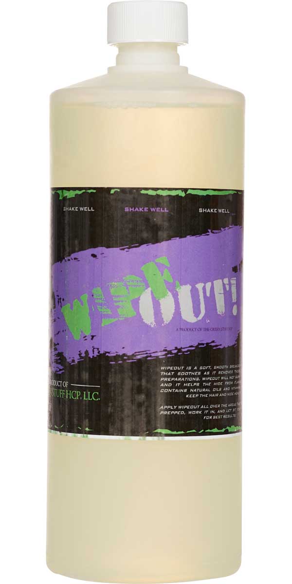 Bottle of WipeOut! on white background
