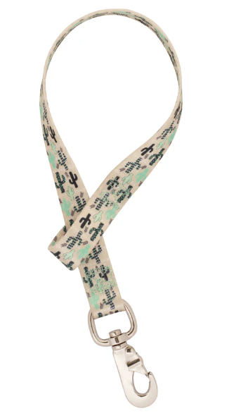 nylon strap with cactus on a white background