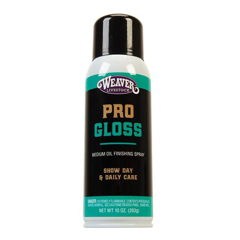 Weaver Livestock Pro Gloss spray can on a white background