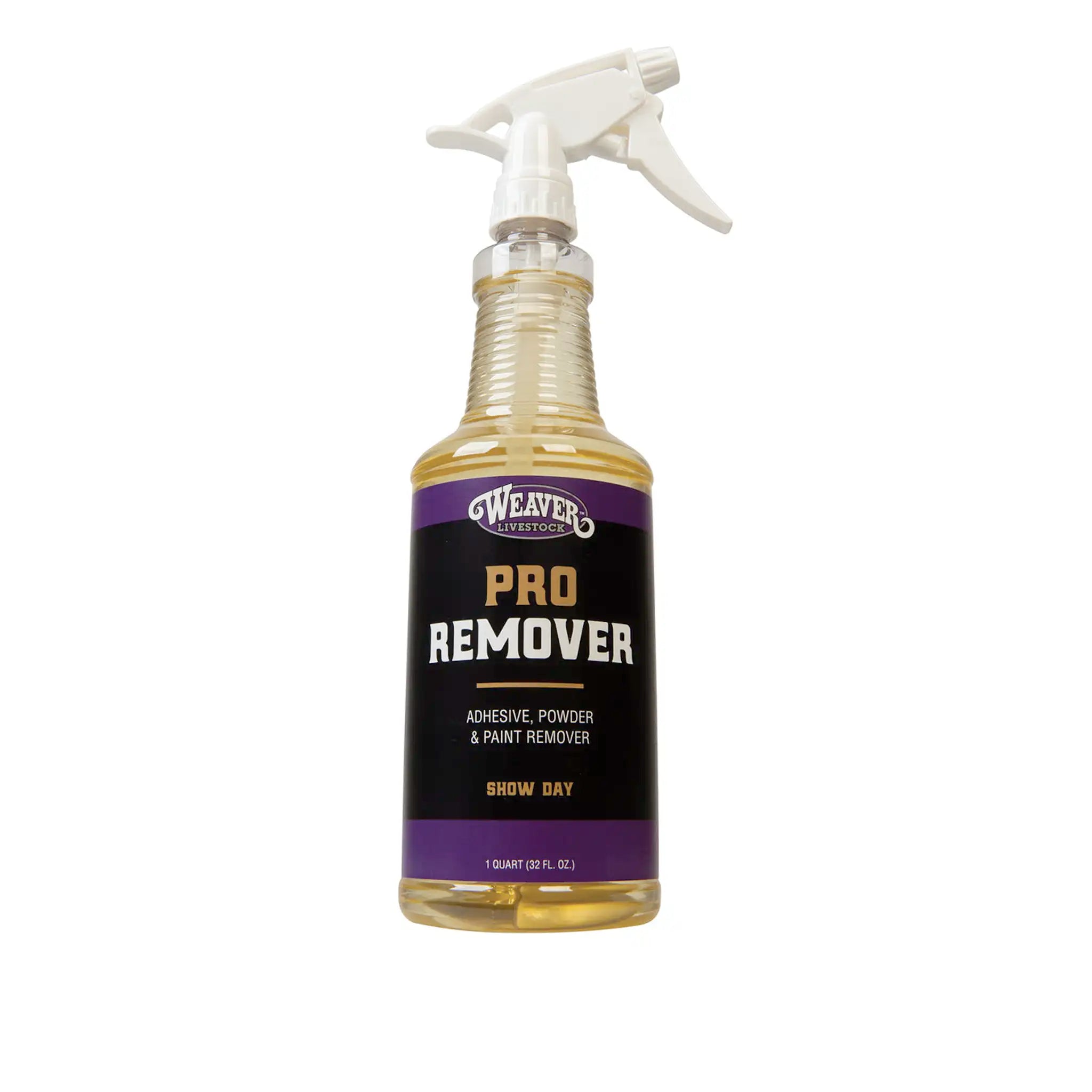 spray bottle of pro remover