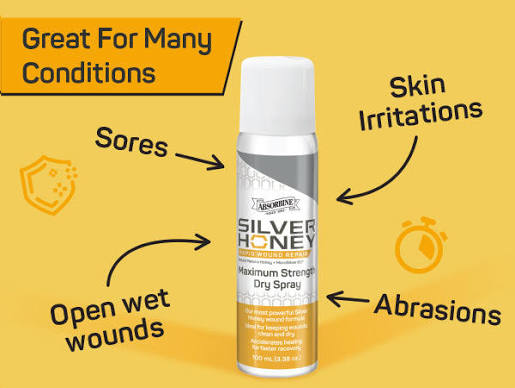Silver Honey Rapid Wound Repair