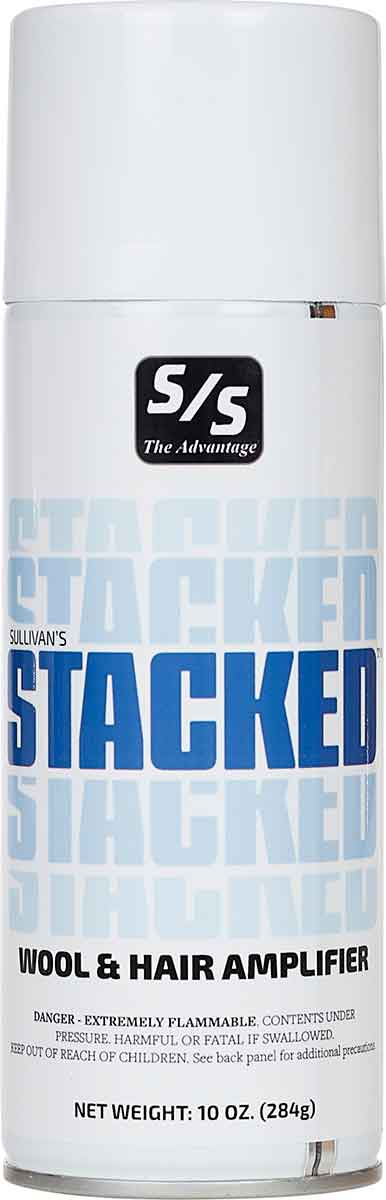 Can of Stacked Wool & Hair Amplifier by S/S The Advancing on a white background