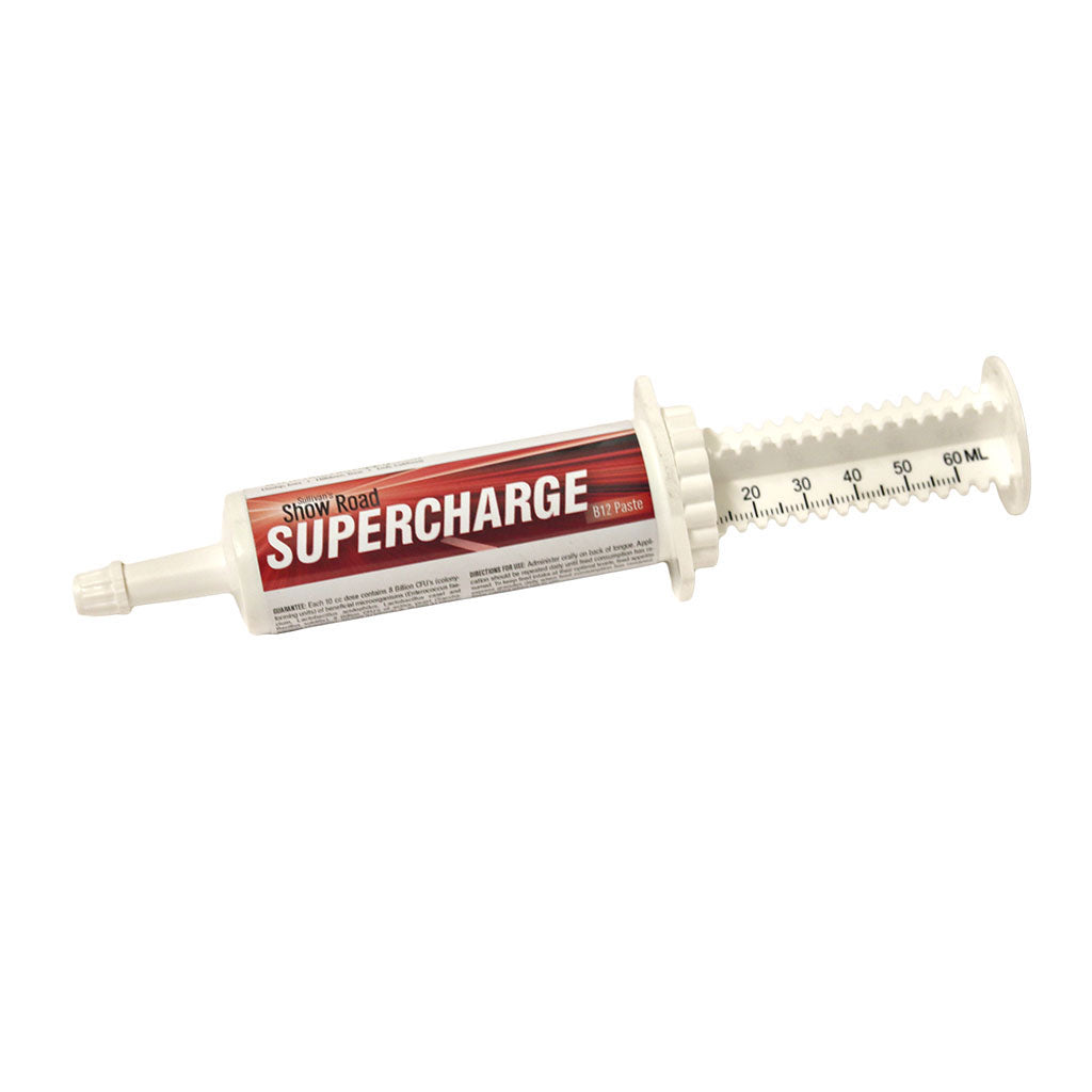 Showroom Supercharge syringe on a white background