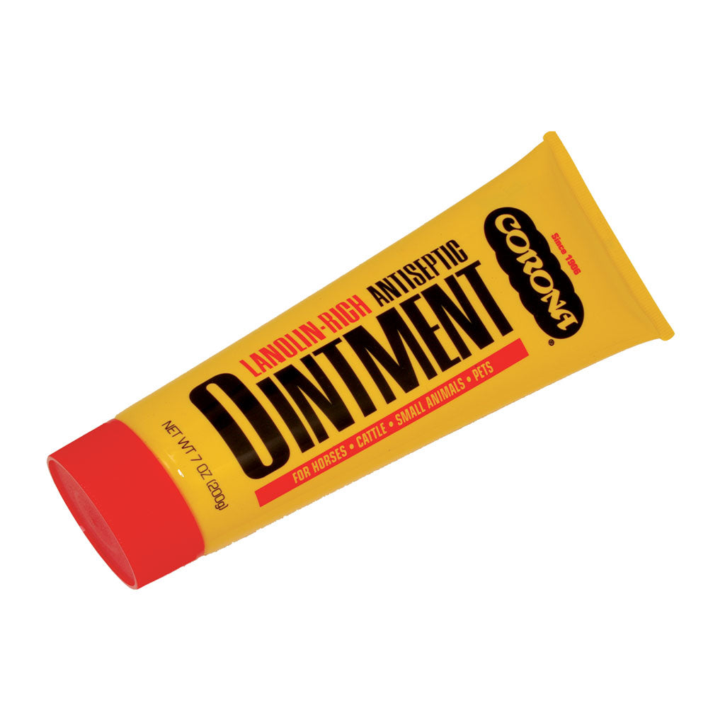 Tube of Dintment ointment on a white background