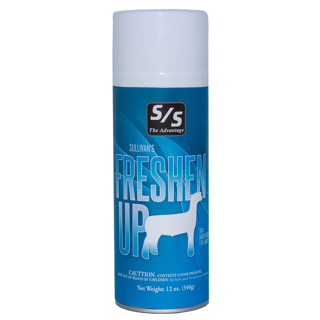 Sullivan's Freshen Up spray can on a white background