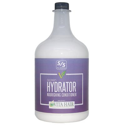 Bottle of S/S Hydrator Nourishing Conditioner with a purple label on a white background