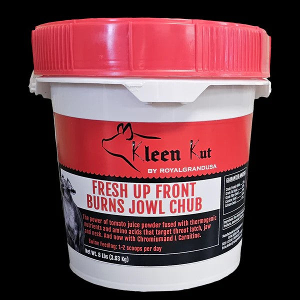 Bucket of Kleen Kut on black background