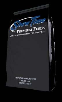 Show Time Premium Feeds packaging on a white background