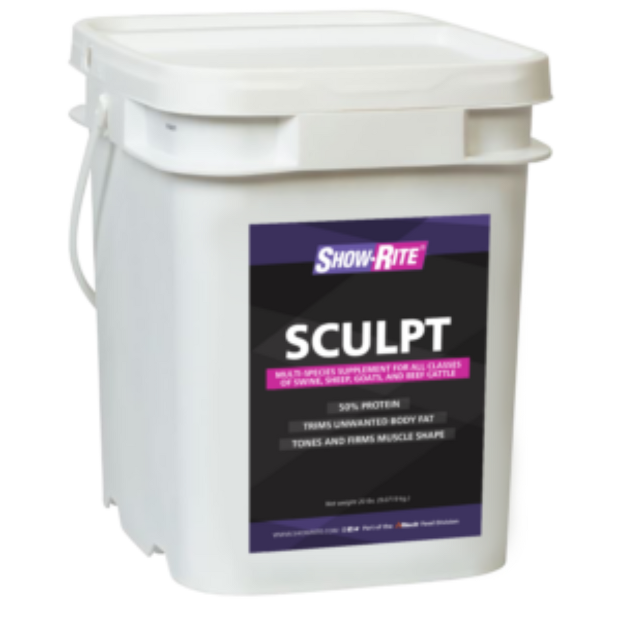 show rite sculpt bucket on a white background