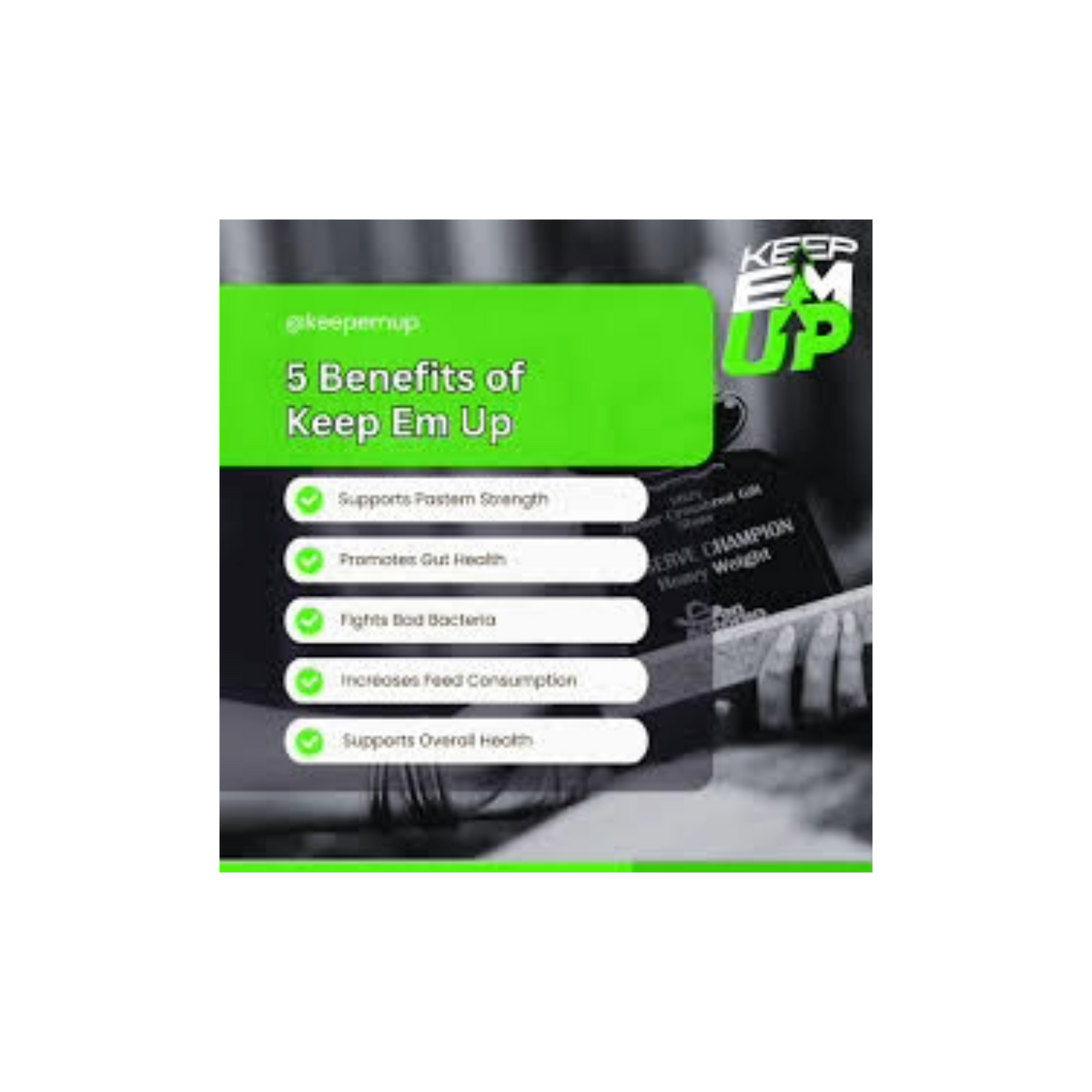 Keep Em Up – ShowSupplies.com