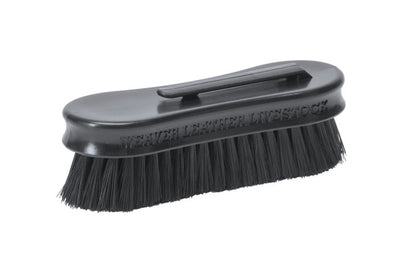 Black brush with bristles on a white background, branded 'Weaver Leather Goods'.