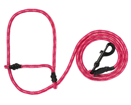 Sheep & Goat Rope Halter with Snap - 1/4" Diameter